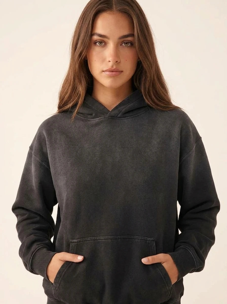 Vintage Faded Oversized Soft Hoodie