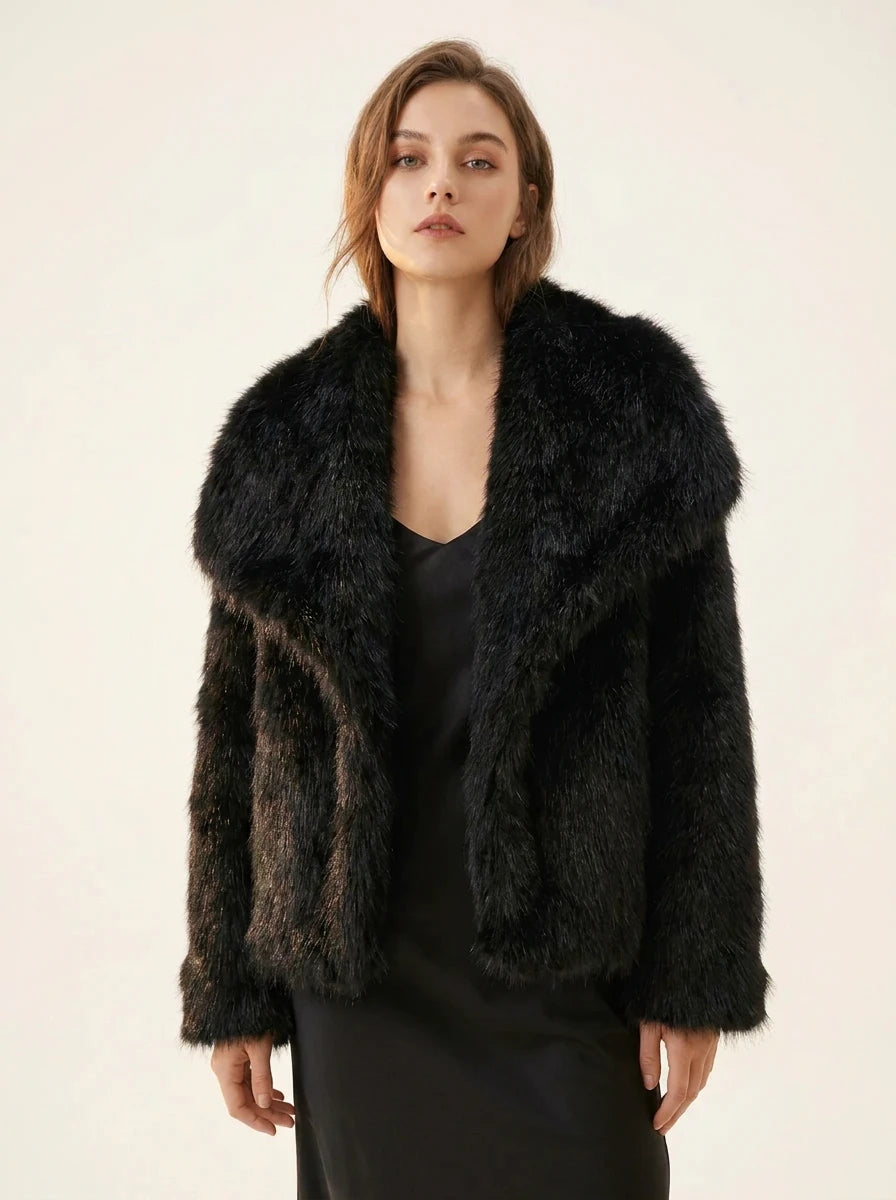 Lapel Wool Coat