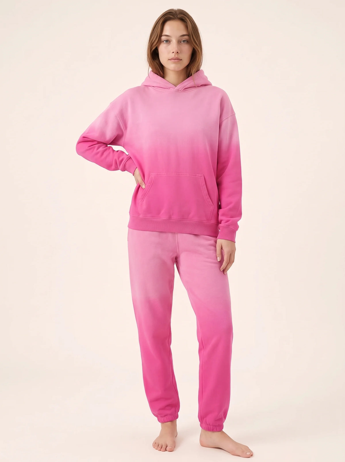 Sudadera oversize suave con efecto vintage desgastado