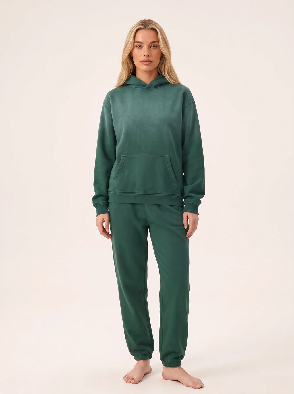 Sudadera oversize suave con efecto vintage desgastado