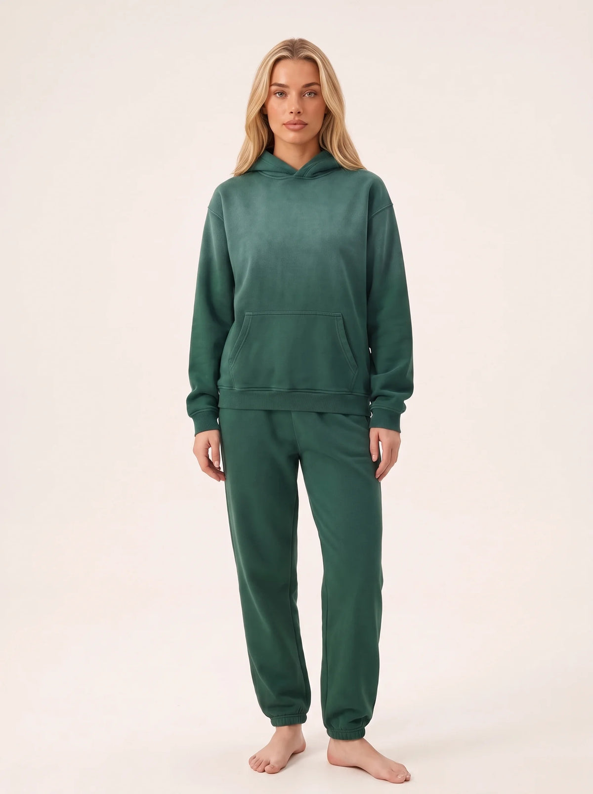Sudadera oversize suave con efecto vintage desgastado