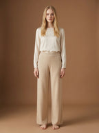 Soft Knit Wide Leg Pants