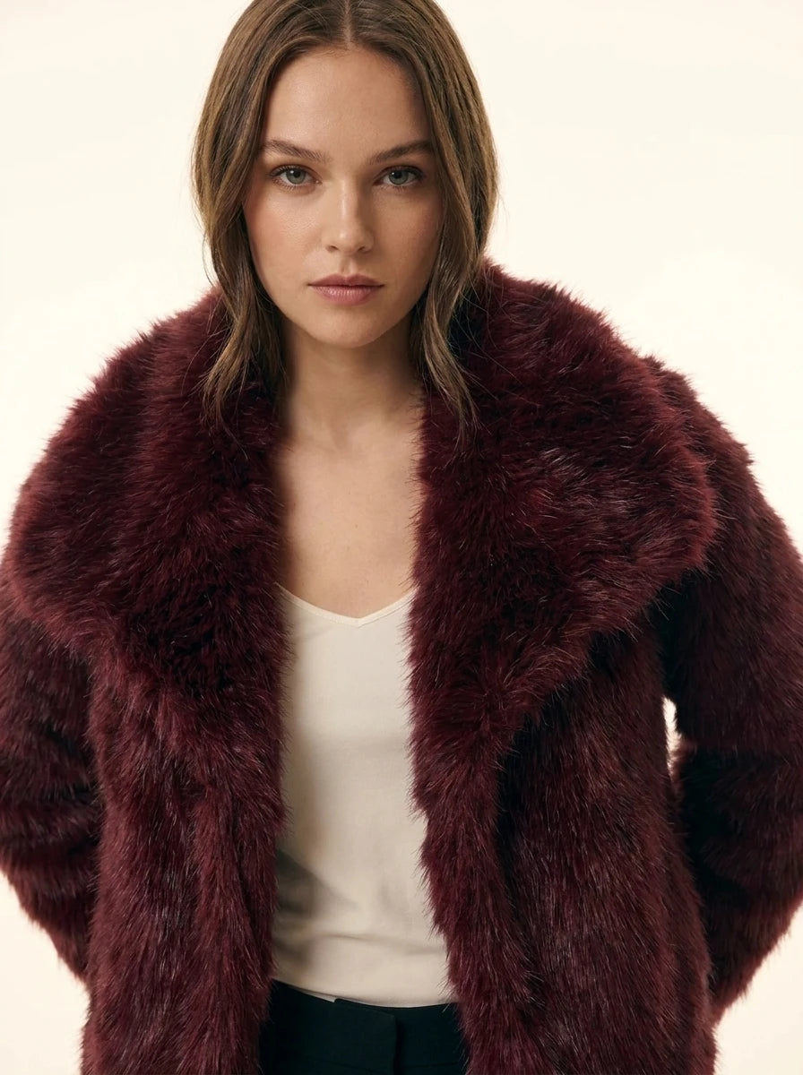 Lapel Wool Coat